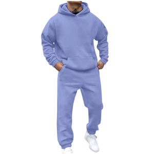 Trajes Deportivos de Alta Calidad de Última Moda para Hombre, Chándal Deportivo con Logotipo Personalizado, Chándal Holgado de Estilo Urbano para Hombre - Product Image 5