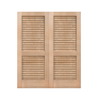 Volets en bois massif de qualité supérieure pour chambre, salon, salle de bain, entrepôt, espaces extérieurs - Écologiques, durables, modernes