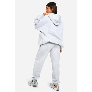 New Trendy Plus Size Winter Baggy Tracksuit Manufacturer High Quality Cotton Unisex Tracksuits Set Zipper Hoodie <b>Pant</b> Two Piece - Product Image 3