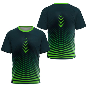 Camisetas de gimnasio unisex, conjunto de entrenamiento físico cómodo de poliéster para la temporada de primavera, diseño teñido liso bordado personalizable - Product Image 4