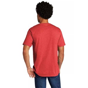 Camisetas de hombre de color personalizado OEM ropa de verano de manga corta ropa de hombre 100% algodón cuello alto calidad superior liso de gran tamaño - Product Image 2