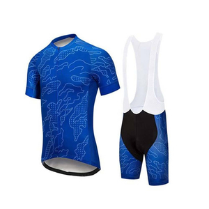 Maillot de cyclisme professionnel pour hommes chemise en polyester personnalisable Style Unique fermeture éclair complète grande taille vêtements de vélo cyclisme - Product Image 3