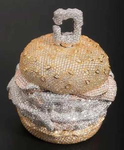 Iced Out VVS Moissanite Lettre Diamant Coupe Ronde Pendentif En Or Blanc & Jaune Pendentif Bijoux Hip Hop Pendentif pour Homme en Argent Sterling - Product Image 2