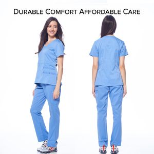 Customize Medical Scrubs Nursing Jogger Nurse Hospital Uniform Woman Top Scrub Suit Scrubs Uniforms Sets Fashionable - Product Image 4