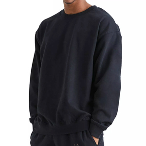 Trajes de chándal de entrenamiento para hombre XL superventas nueva moda gris invierno Jogging Fitness logotipo personalizado para conjunto de lana con estampado de hojaldre - Product Image 6