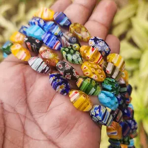 Premium Quality Chevron Mix <b>Crystal</b> <b>Glass</b> <b>Beads</b> Economically Priced for Jewelry Making <b>Lampwork</b> Perfectly Designed VISHAL <b>BEADS</b> - Product Image 3