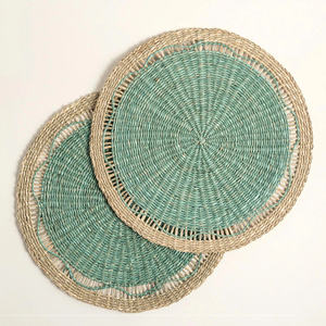 Hot Selling Eco-Friendly Handmade <b>Seagrass</b> Dining <b>Placemats</b> Natural Style Bulk Wholesale Manufacture in Vietnam - Product Image 3