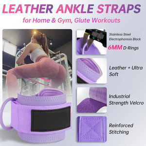 Hot Sale Ankle Strap D Ring Adjustable Strap Ankle Support Custom Padded Ankle Strap - Product Image 6