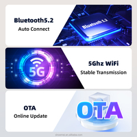 Adaptador Bluetooth Universal Inalámbrico para Apple CarPlay y Android Auto, el Más Pequeño