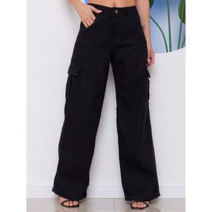 กางเกงยีนส์สตรีสีน้ำเงินสโตนบลู มีกระเป๋าหลายช่อง ระบายอากาศได้ดี เป็นมิตรกับสิ่งแวดล้อม ซักได้ ไซส์พลัส สไตล์สตรีทแฟชั่น ไซส์ 26-40 - Product Image 6