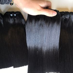 En Stock Extensions de Cheveux Humains Bruts Vietnamiens Os Droit Couleur Naturelle Expédition Rapide DHL FedEx - Product Image 5
