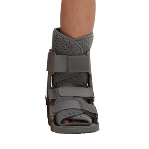 <span class=keywords><strong>Botte</strong></span> de marche grise pour protection de la cheville et du pied, équipement médical court, vente directe d'usine, certifiée CE ISO - Product Image 4