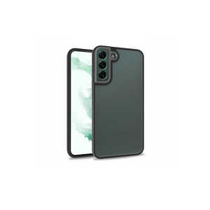SENK Flora Series Premium Silicone Case for <b>Samsung</b> for Galaxy <b>S22</b> Plus Soft Rubber Shockproof Slim Cover <b>Black</b> Ins Styles Model - Product Image 1