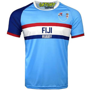 เสื้อฟุตบอลผ้าโพลีเอสเตอร์แบบซับลิเมชันระบายอากาศ - Product Image 1