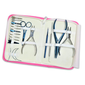 Beauty Saloon Hair Extension Tools <b>Kit</b> for Plier Scissors Loop Tools for Hair Extension Removal Micro Ring Link <b>Bead</b> Opener Tool - Product Image 1