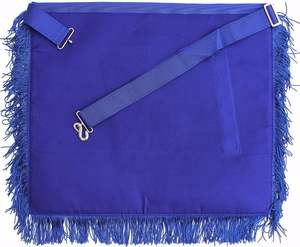 MASONIC REGALIA 0022 Master Mason Tablier en cuir blanc Tous les jours Brodé Oversleeve Fellow Craft 120g - Product Image 4