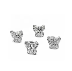 Ronds de serviette en métal personnalisables pour les paramètres de table personnalisés avec un design élégant Ronds de serviette de table uniques Arrivée à chaud - Product Image 1