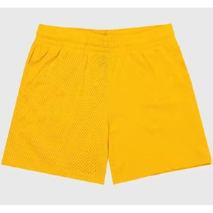 Vente en gros de shorts en maille avec logo personnalisé pour femmes gym basket-ball en silicone bouffée broderie impression entraînement séchage rapide shorts2026 - Product Image 4