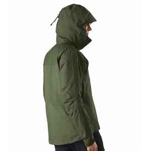 Veste de ski softshell pour homme, en Cordura imperméable, coupe-vent, respirante, taille plus, avec fermeture éclair, polyester noir, adultes - Product Image 4