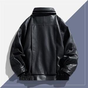 แจ็กเก็ตหนังระบายอากาศได้ดีสำหรับฤดูใบไม้ร่วงฤดูหนาว - Product Image 6