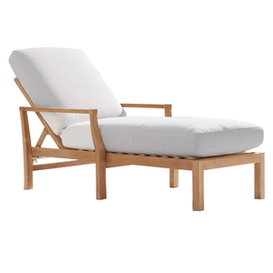 เฟอร์นิเจอร์กลางแจ้งสไตล์โมเดิร์นสุดหรูเก้าอี้อาบแดดเตียงนอนกลางวันสำหรับสวนในโรงแรมและวิลล่า - Product Image 1