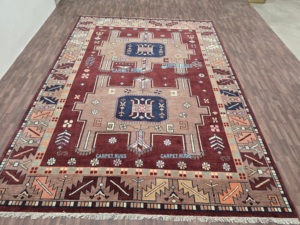 Red Carpet Rugs Antique high quality Persian <b>Hand</b> Knotted Wool rug Sets Croucher Rug 9x12 Living Room Area Home Decor Carpets - Product Image 2
