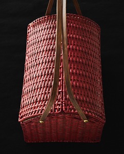 Eco-Friendly <b>Wicker</b> <b>Picnic</b> <b>Basket</b> with Modern Design and Multi-Purpose Use Domed Lid - Product Image 5