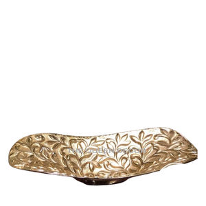 Cuenco decorativo sin Metal de aluminio redondo de estilo nórdico, cuencos de boda pulidos brillantes para fiestas, diseño atractivo - Product Image 5