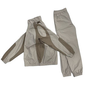 <b>Quilted</b> Jacket Trouser for Men Women OEM Services Wholesale Sportswear Two Piece Outfit Custom Winter Printed Waterproof - Product Image 2