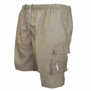 Shorts pour hommes Stretch Outdoor Cargo Shorts Wear Multi Pocket Taille élastiquée Plain Casual Sport Shorts pour hommes - Product Image 5
