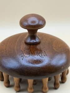 Professional Quality Wooden <b>Massage</b> Comb Natural Wood Wide Tooth Hair Detangling <b>Scalp</b> Care Comb - Product Image 2