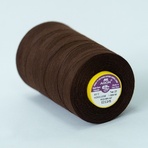 HL AGON personnalisé 5000yards taille 100% polyester fil à coudre haute ténacité agrafe filée avec prix d'usine - Product Image 1