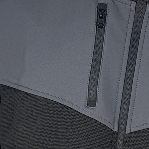 Custom Embroidered Logo Winter Wind-Proof Quick-Dry Team Uniform <b>Jackets</b> for Men <b>Women</b> Polyester Plus Fleece Canvas Fabric - Product Image 4