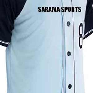 ชุดเบสบอลทีมแบบกำหนดเอง ไซส์พลัส 100% โพลีเอสเตอร์ พร้อมชื่อและหมายเลข ชุดเบสบอลราคาถูก จำหน่ายจำนวนมาก - Product Image 4