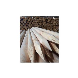 Piquets en bois de pin déécortiqués – Pour des poteaux de jardin et de clôture robustes - Product Image 6