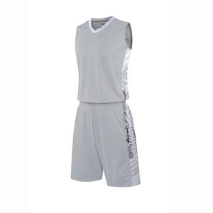 Vêtements de sport, dernier design, respirant, séchage rapide, 100% polyester, logo personnalisé, couleur unie, uniforme de basket-ball, équipe personnalisée - Product Image 6