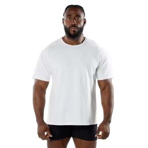 T-shirt en coton surdimensionné pour homme avec coupe ample-Parfait pour un usage quotidien décontracté et la mode Streetwear 2025 - Product Image 1