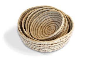 Precio de venta alto Tazón de yute Aspecto Premium Tazón de cuerda de yute moderno Elegante para el hogar Decoración de mesa de hotel Uso en venta al por mayor Moq barato - Product Image 3