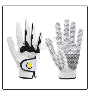 Best Selling Genuine Leather Unisex Golf Gloves - Adjustable Wrist <b>Strap</b> & Customizable - Product Image 4