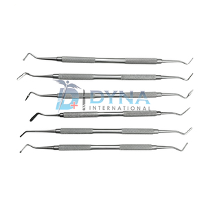 Juego de instrumentos de llenado compuesto dental de alta calidad 6 uds, Instrumentos dentales certificados CE - Product Image 6