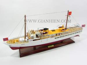 Gia Nhien Fabricant Design Personnalisé Bas quantité minimale de commande BATEAU ROYAL SHIP MODÈLE BATEAU EN BOIS MODÈLE DE BATEAU Artisanat en bois DE HAUTE QUALITÉ - Product Image 5