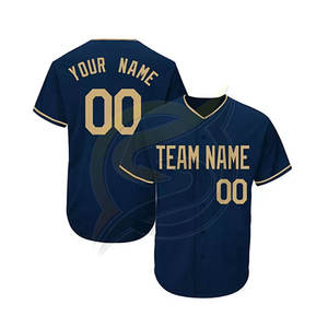 Maillot de Baseball en tissu maille 100% Polyester, ensemble avec impression numérique par Sublimation, haute qualité - Product Image 4