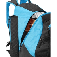 Sac à dos de sport personnalisé pour équipes de softball et de baseball, grande capacité, en tissu de coton imprimé par sublimation, 30-40L, pour usage extérieur