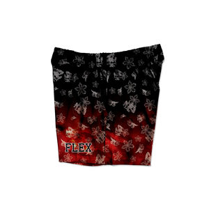 Shorts en maille personnalisés en gros avec logo, impression par sublimation, jogging en polyester, basketball décontracté, élastique pour hommes, style molleton - Product Image 6