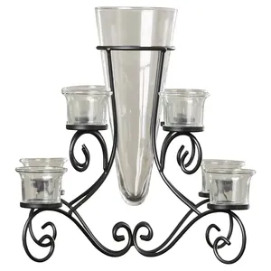 Latest Arrival Premium Unique Design Living Room Wall Decoration Candle Holder Superior Quality Customized Size Candle Holder - Product Image 5