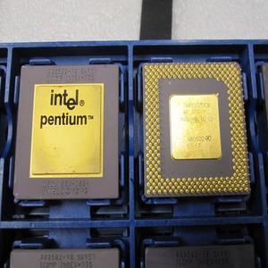 Processeur Intel Pentium 90 GOLD TOP vintage A80502-90 SX957 Écosse - Product Image 4