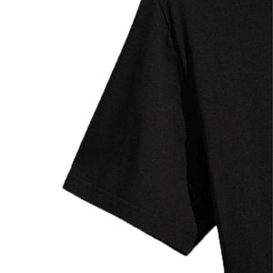 Camisetas de manga corta de algodón de punto transpirable para hombre con logotipo personalizado de calidad superior ropa de calle informal ecológica para exteriores - Product Image 3