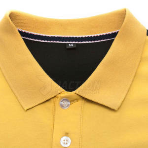 Prix bas Polos durables à manches courtes de couleur unie Polos confortables au design unique Nouvelle arrivée - Product Image 3