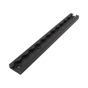 Hậu cần hãng hàng không theo dõi L theo dõi Tie xuống đường sắt Nhôm Xe L theo dõi với lỗ khoan 0.3m xe tải mạnh mẽ giường hệ thống đường sắt hàng hóa - Product Image 1