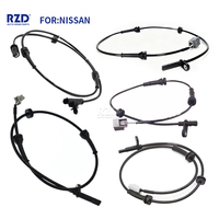 Ensemble de capteurs de vitesse de roue ABS de qualité supérieure, compatible avec Toyota, Nissan NV200, Honda, Kia / Capteur ABS pour voitures japonaises, européennes et américaines